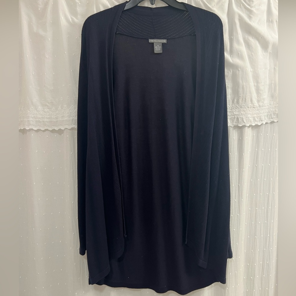 Chelsea & Theodore Navy Cardigan